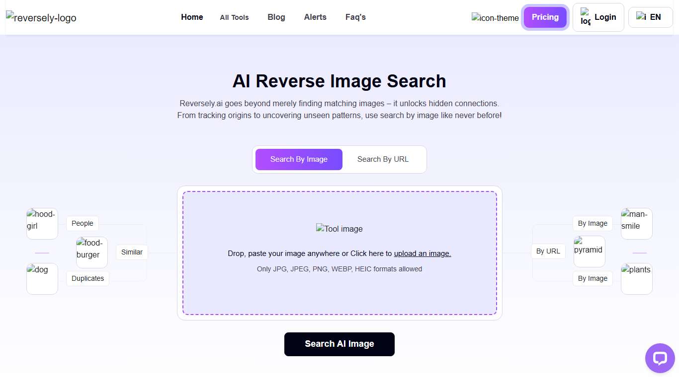 Reversely.ai - AI Reverse Image Search